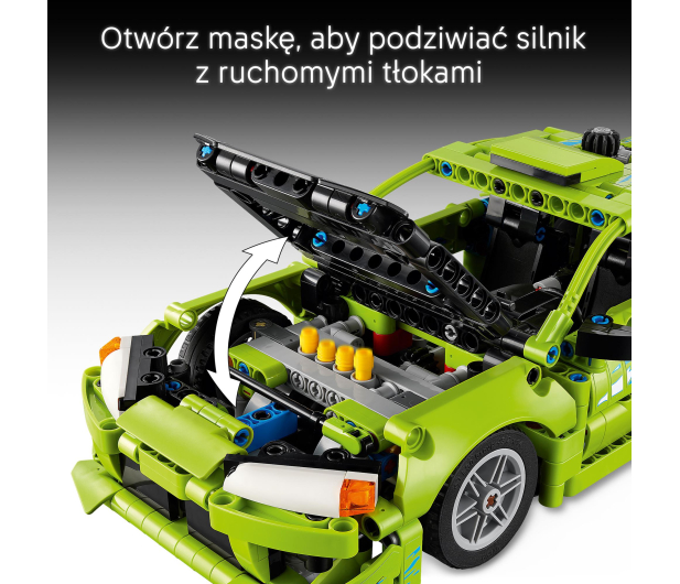 LEGO TECHNIC 42229 Samochód Fast and Furious Mitsubishi Eclipse - 1529760 - zdjęcie 6